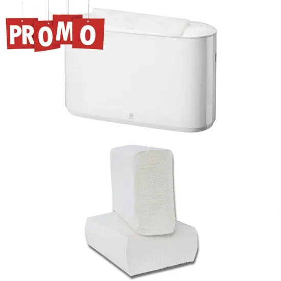Pachet Dispenser servetele Xpress Tork si un bax Prosoape hartie pliate Expres Z fold