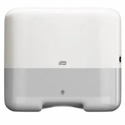 Dispenser prosoape hartie mini Tork, V Fold, alb, capacitate 300 servetele