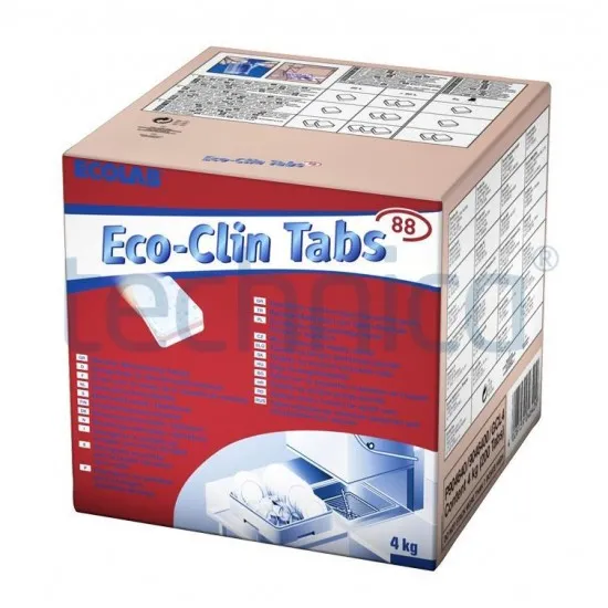 ECOCLIN TABS 88 - Pastile pentru masinile de spalat vase 4kg Ecolab - 200 pastile ECOCLIN TABS 88 - Pastile pentru masinile de spalat vase 4kg Ecolab - 200 pastile