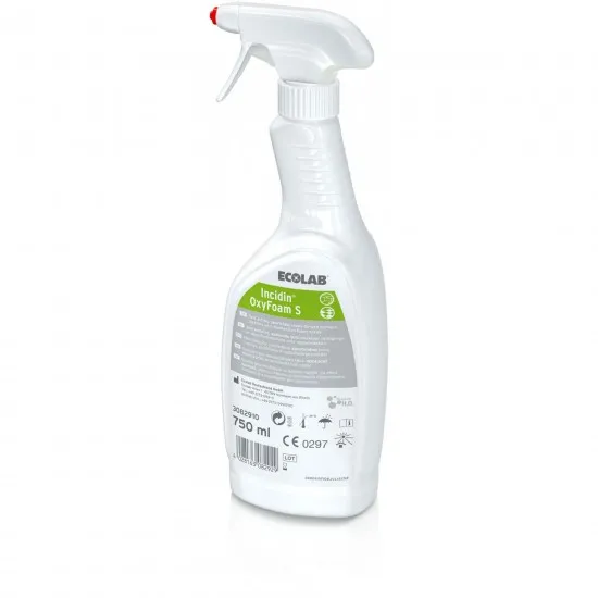 INCIDIN OXYFOAM S Produs SPORICID spuma pentru dezinfecţia rapida a aparaturii medicale si a suprafeţelor 750ml