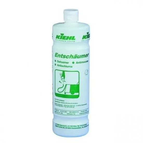 ANTISPUMANT - Concentrat antispumant pt.reducerea spumei in masini de curatat, pt covoare,tapiterii si suprafete textile, 1L, Kiehl ANTISPUMANT - Concentrat antispumant pt.reducerea spumei in masini de curatat, pt covoare,tapiterii si suprafete textile, 1L, Kiehl