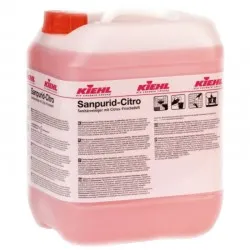 SANPURID CITRO - Detergent sanitar pentrut depunerile de calcar, piatra ureica si sapun, 10L, Kiehl SANPURID CITRO - Detergent sanitar pentrut depunerile de calcar, piatra ureica si sapun, 10L, Kiehl