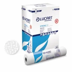 Rola medicala din hartie, alba - Strong 50 Joint, LUCART, latime 50cm, lungime 50m