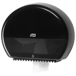 Dispenser hartie igienica mini Jumbo Tork negru Dispenser hartie igienica mini Jumbo Tork negru