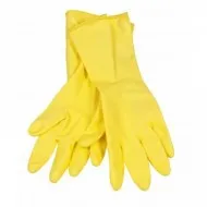 Manusi menaj latex, 1 per/set, marimea L, OTI, galbene Manusi menaj latex, 1 per/set, marimea L, OTI, galbene
