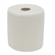 Prosop cu derulare externa, 2 straturi, alb, celuloza 100%,  AQAS, 100m 