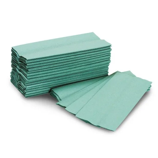 Prosoape hartie 25 x 23 cm, pliate gofrate verzi V fold, 200 buc / pachet, 1 strat, AQAS Prosoape hartie 25 x 23 cm, pliate gofrate verzi V fold, 200 buc / pachet, 1 strat, AQAS
