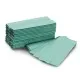 Prosoape hartie 25 x 23 cm, pliate gofrate verzi V fold, 200 buc / pachet, 1 strat, AQAS Prosoape hartie 25 x 23 cm, pliate gofrate verzi V fold, 200 buc / pachet, 1 strat, AQAS