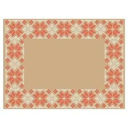 Set de 1000 bucati, Hartie tava, traditionala, ALB, 30x40cm