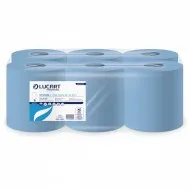 Prosoape derulare centrala, Strong L-One Maxi Blue 450, 6 role/bax, 158m, portionate, fara scame, Lucart