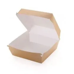 Cutie carton burger, medie, 100 buc/set