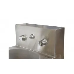 Kit robinet antivandalism pentru modele compacte 13123 și 13124 – alamă cromată și inox, NOFER 