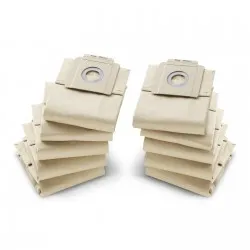 Pungi de hartie pentru filtru 10 bucati, T 7/1, T 9/1, T 10/1, Kärcher Pungi de hartie pentru filtru 10 bucati, T 7/1, T 9/1, T 10/1, Kärcher