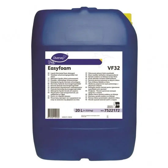 Detergent lichid clorinat Easyfoam, Diversey, 23 kg Detergent lichid clorinat Easyfoam, Diversey, 23 kg