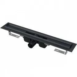 Canal de scurgere pentru dus cu margine pentru gratar perforat Canal de scurgere pentru dus cu margine pentru gratar perforat