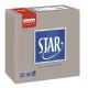 Servetele 38x38 cm, 2 straturi, embosate, Star Dove Gri, Fato Servetele 38x38 cm, 2 straturi, embosate, Star Dove Gri, Fato