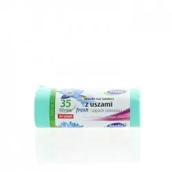 STELLA SACI MENAJ FRESH LDPE 35L 24/set cu urechi STELLA SACI MENAJ FRESH LDPE 35L 24/set cu urechi