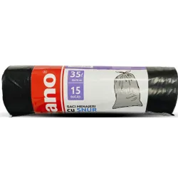 SANO SACI MENAJERI SNUR 35L, NEGRI  SANO SACI MENAJERI SNUR 35L, NEGRI