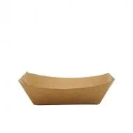 Barcute kraft mari pentru antreuri 400 cc, 250 buc/set Barcute kraft mari pentru antreuri 400 cc, 250 buc/set