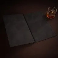 Mapa Meniu Fold VALAN A4 NEGRU